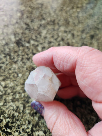 Rare Pineapple Lithium Quartz Point: Natural South African Crystal