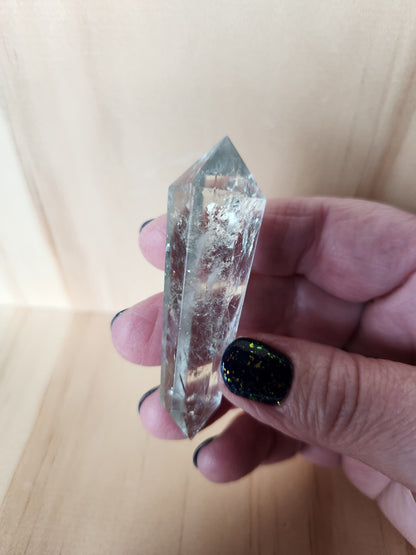 AAA Mint Green Quartz Crystal DT Point: Rare Wand, 2.63"