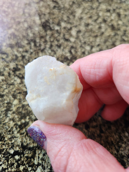 Rare Pineapple Lithium Quartz Point: Natural South African Crystal