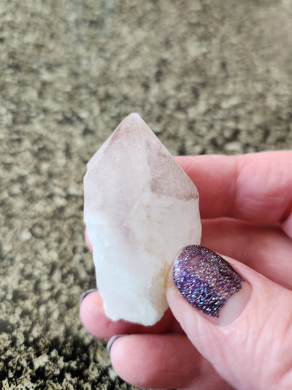 Rare Pineapple Lithium Quartz Point: Natural South African Crystal