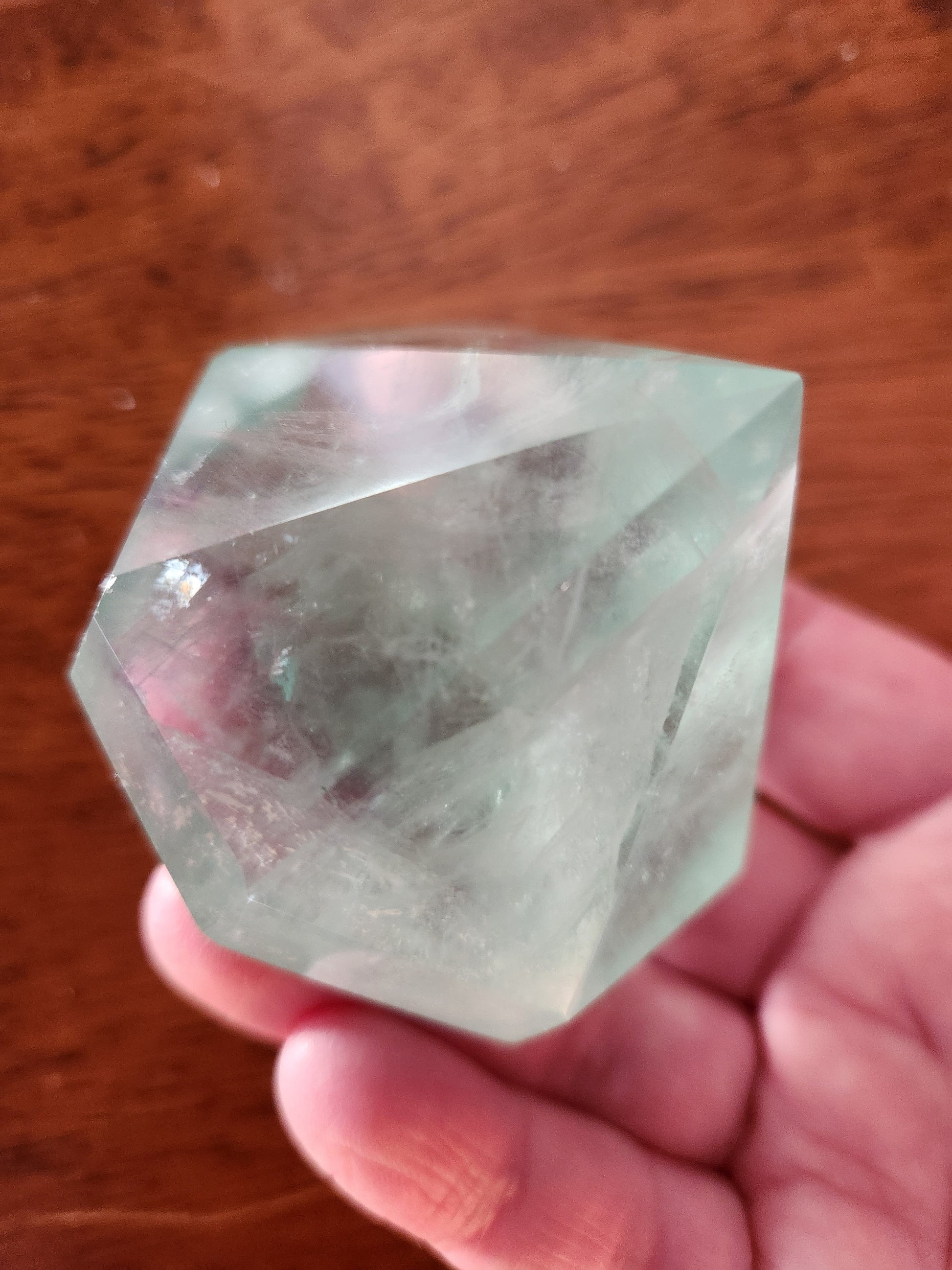AAA Green Fluorite Crystal Diamond, Extractor