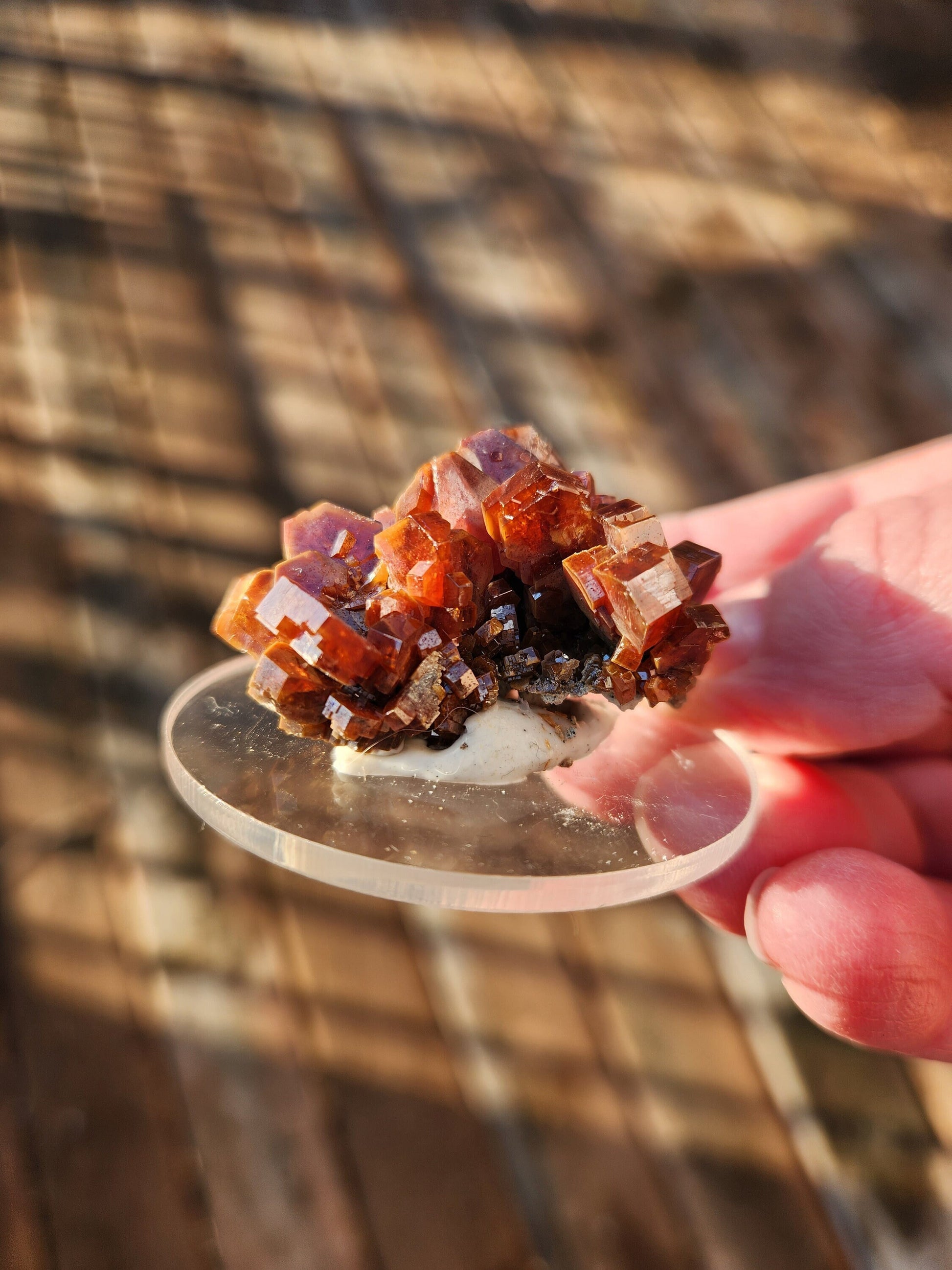 Beautiful AAA Juicy Cubic Vanadinite Cluster Natural Stone Crystal