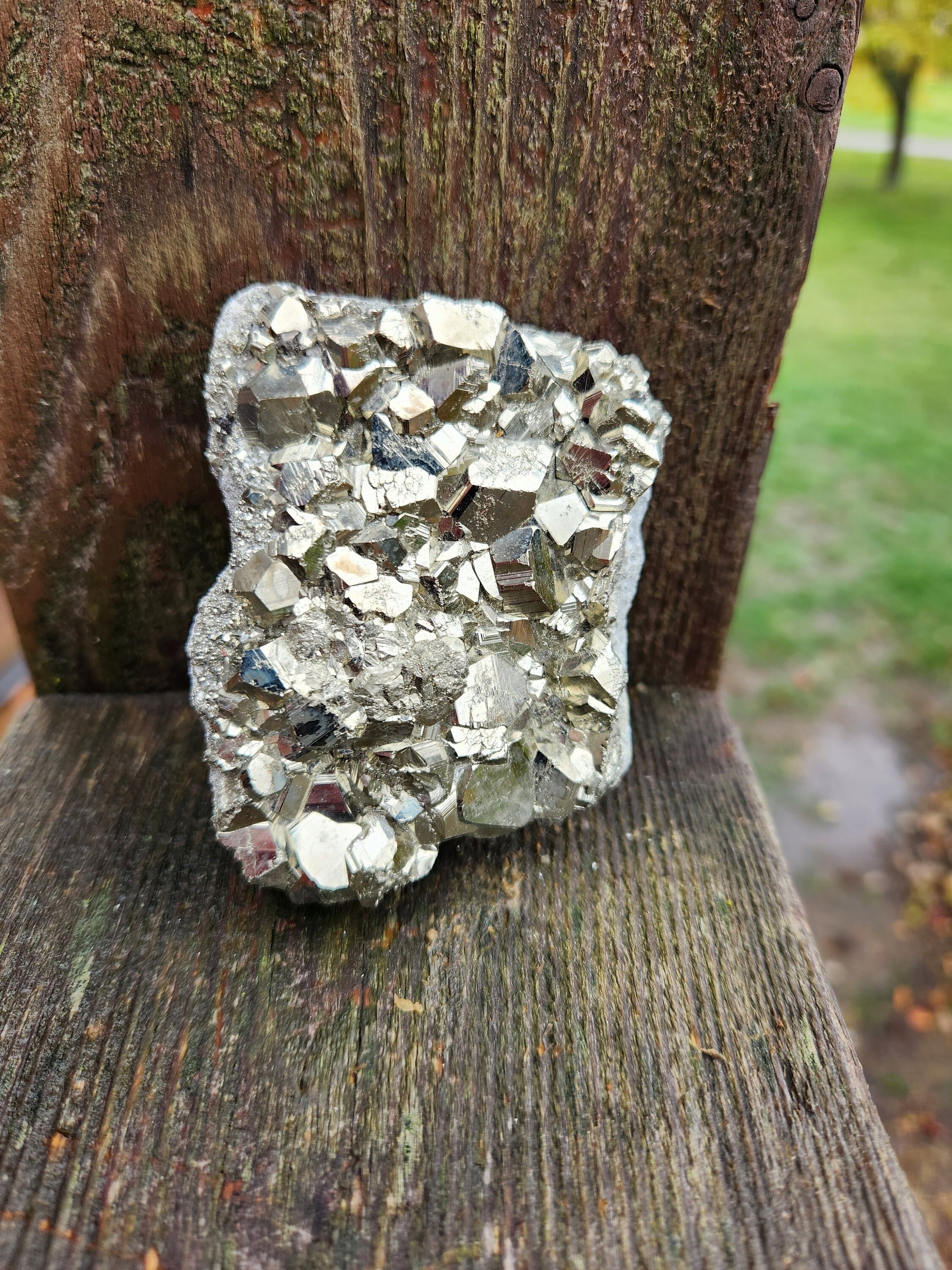 Beautiful AAA Pyrite Cluster Natural Stone Crystal