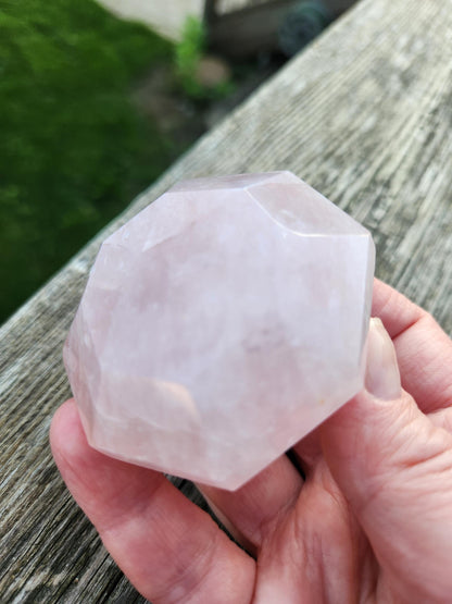 AAA Pink Rose Quartz Crystal Diamond Extractor