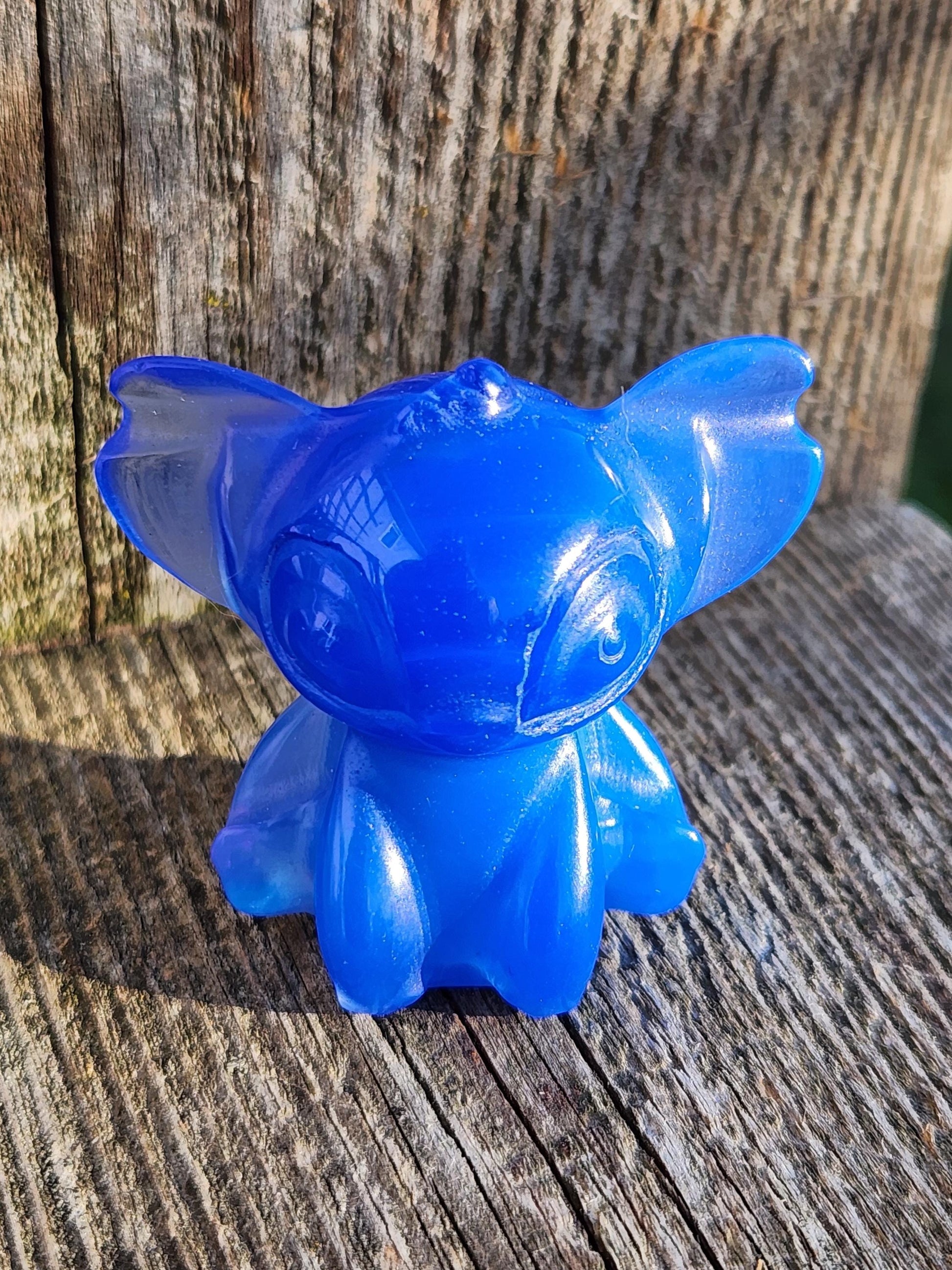 Blue Opalite Stitch Figurine - Lilo and Stitch 626