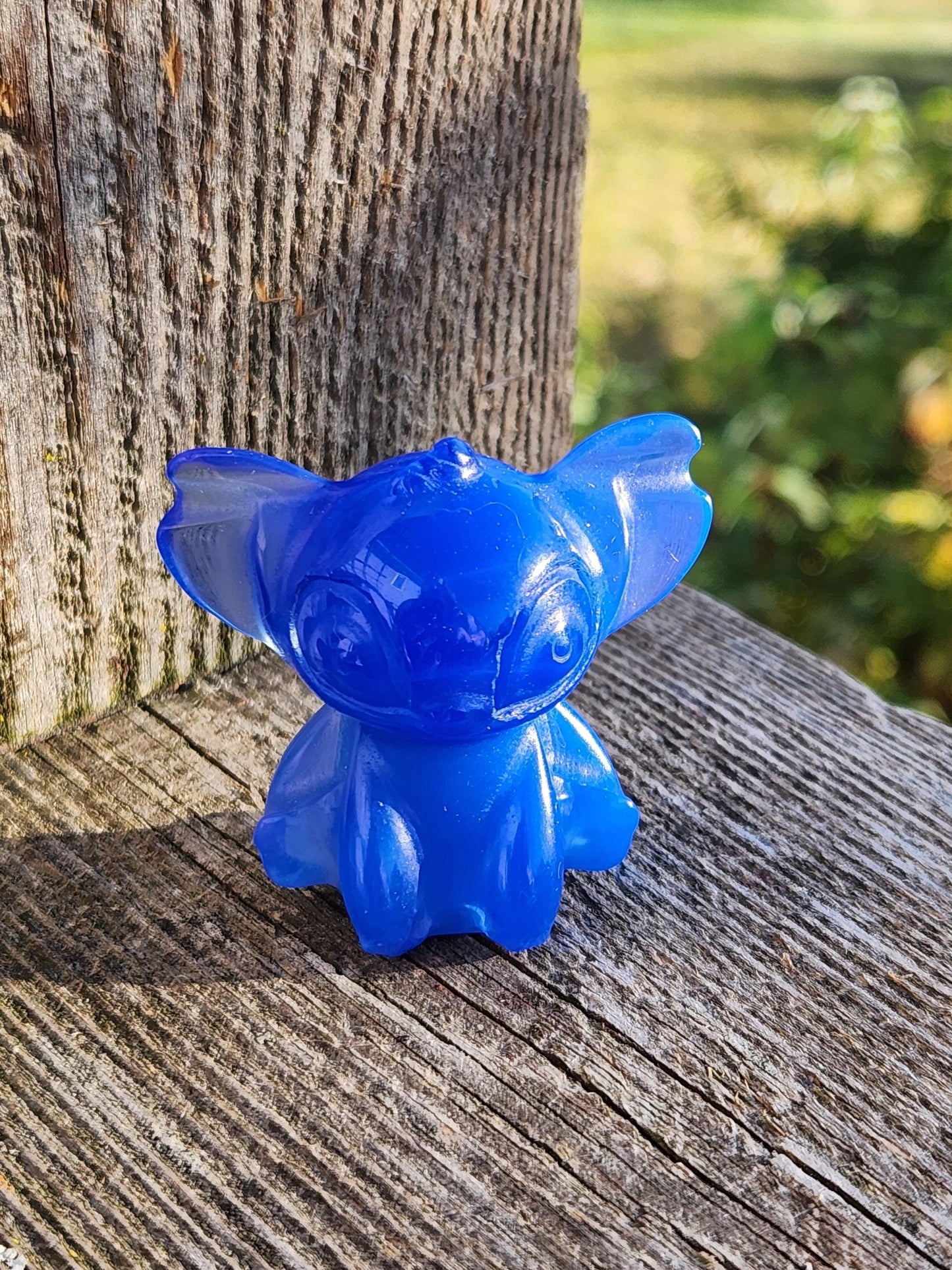 Blue Opalite Stitch Figurine - Lilo and Stitch 626