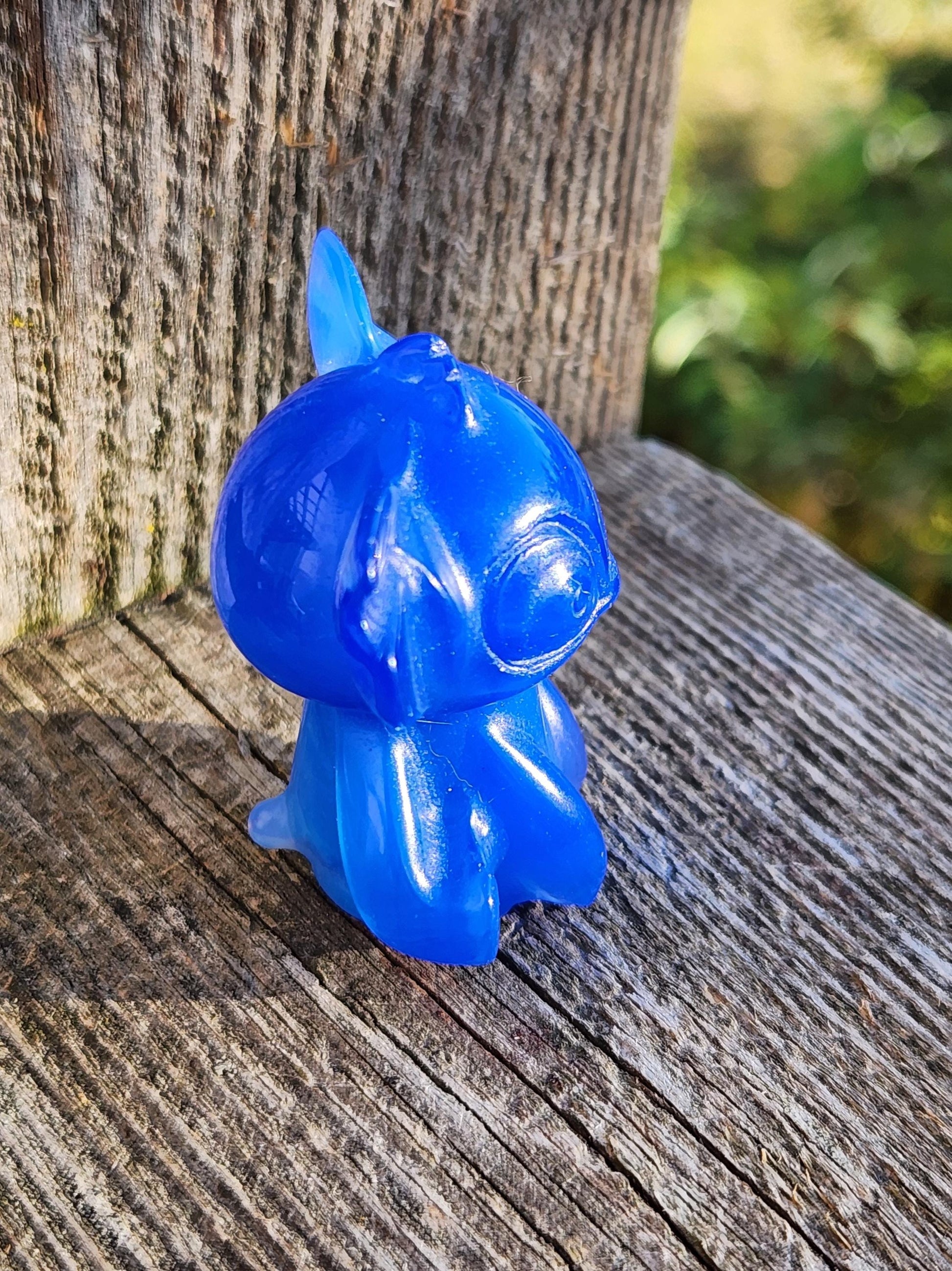 Blue Opalite Stitch Figurine - Lilo and Stitch 626