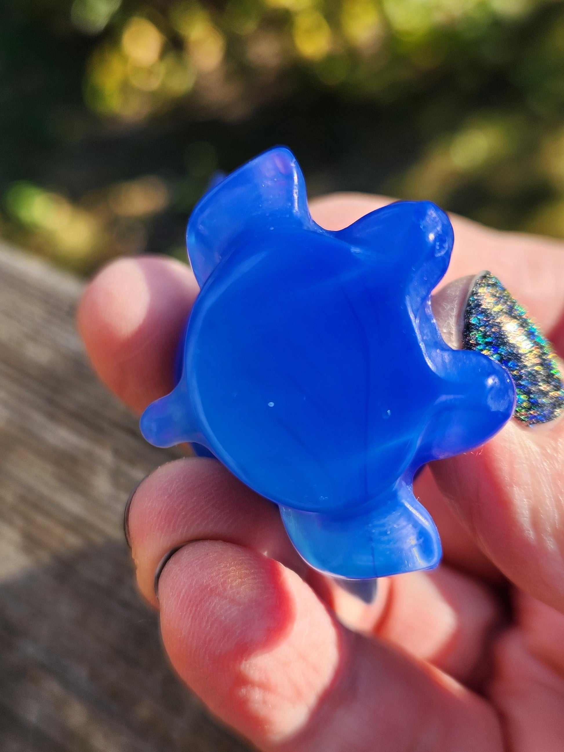 Blue Opalite Stitch Figurine - Lilo and Stitch 626