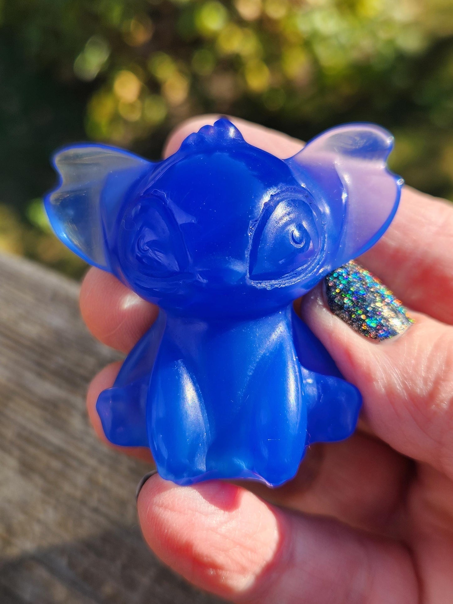 Blue Opalite Stitch Figurine - Lilo and Stitch 626