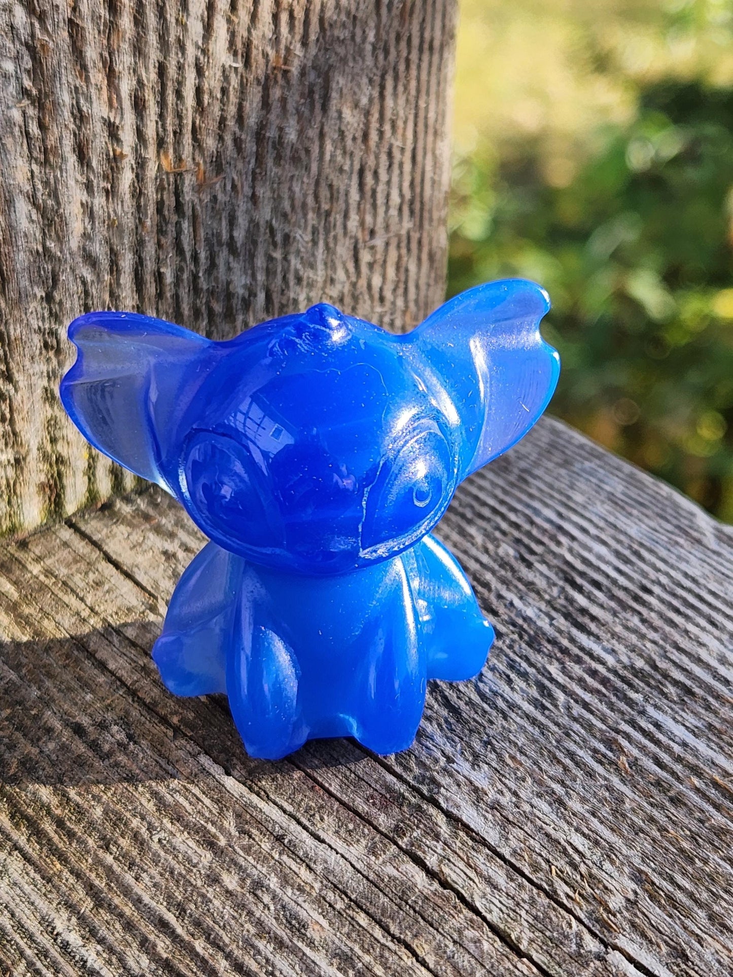 Blue Opalite Stitch Figurine - Lilo and Stitch 626