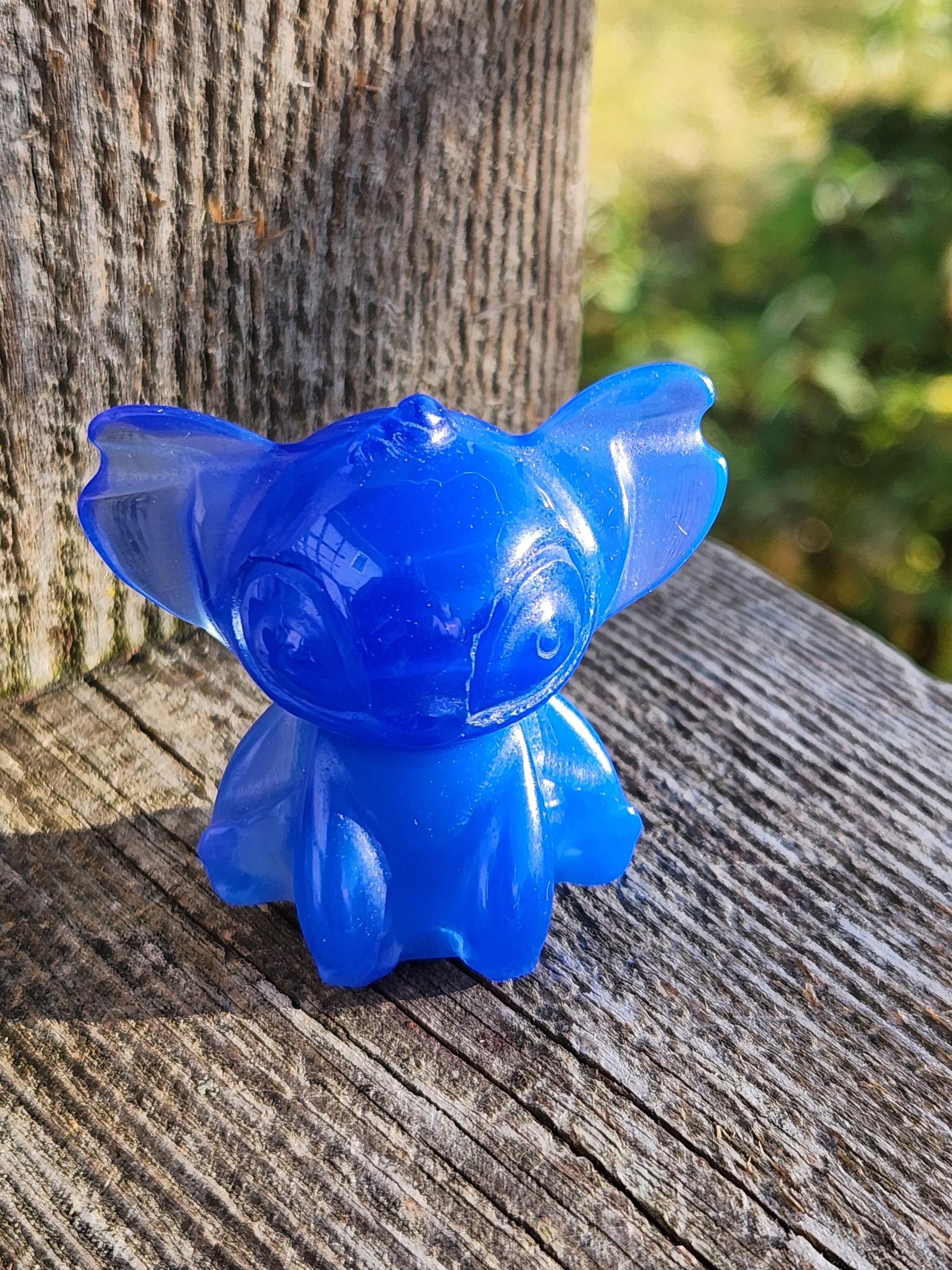 Blue Opalite Stitch Figurine - Lilo and Stitch 626