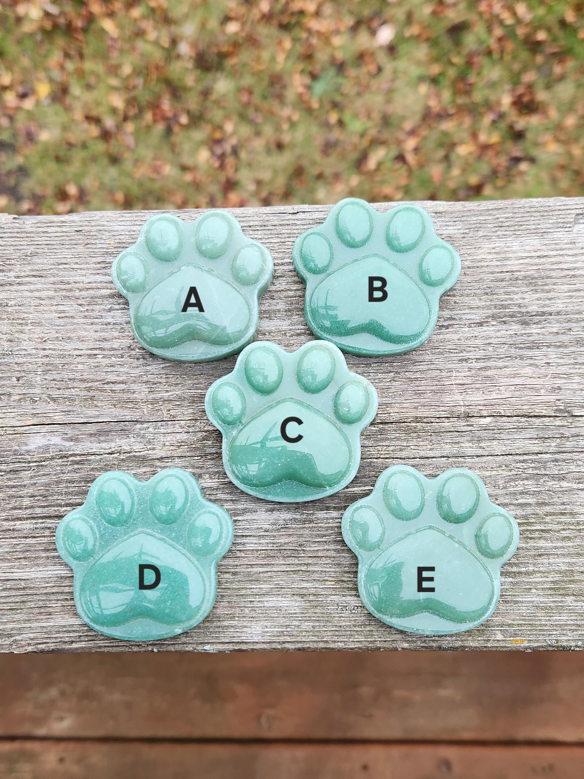 Green Aventurine Crystal Paw: Buttery Smooth Carved Stone, One