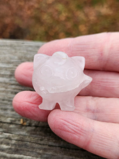 Super Cute Small Jiggly Puff Pink, Rose Quartz, Pokémon