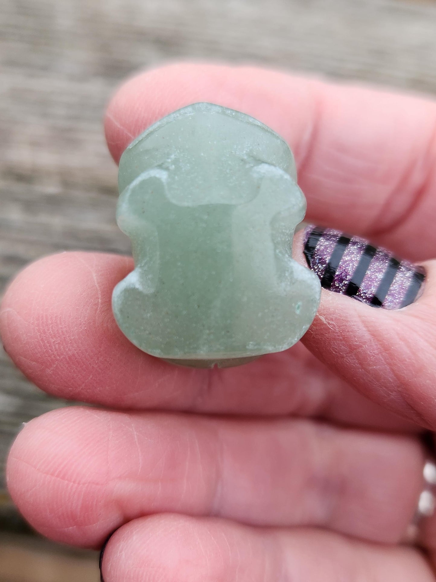 Super Cute Small Green Aventurine Bulbasaur, Pokemon