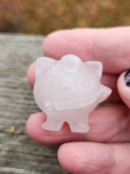 Super Cute Small Jiggly Puff Pink, Rose Quartz, Pokémon