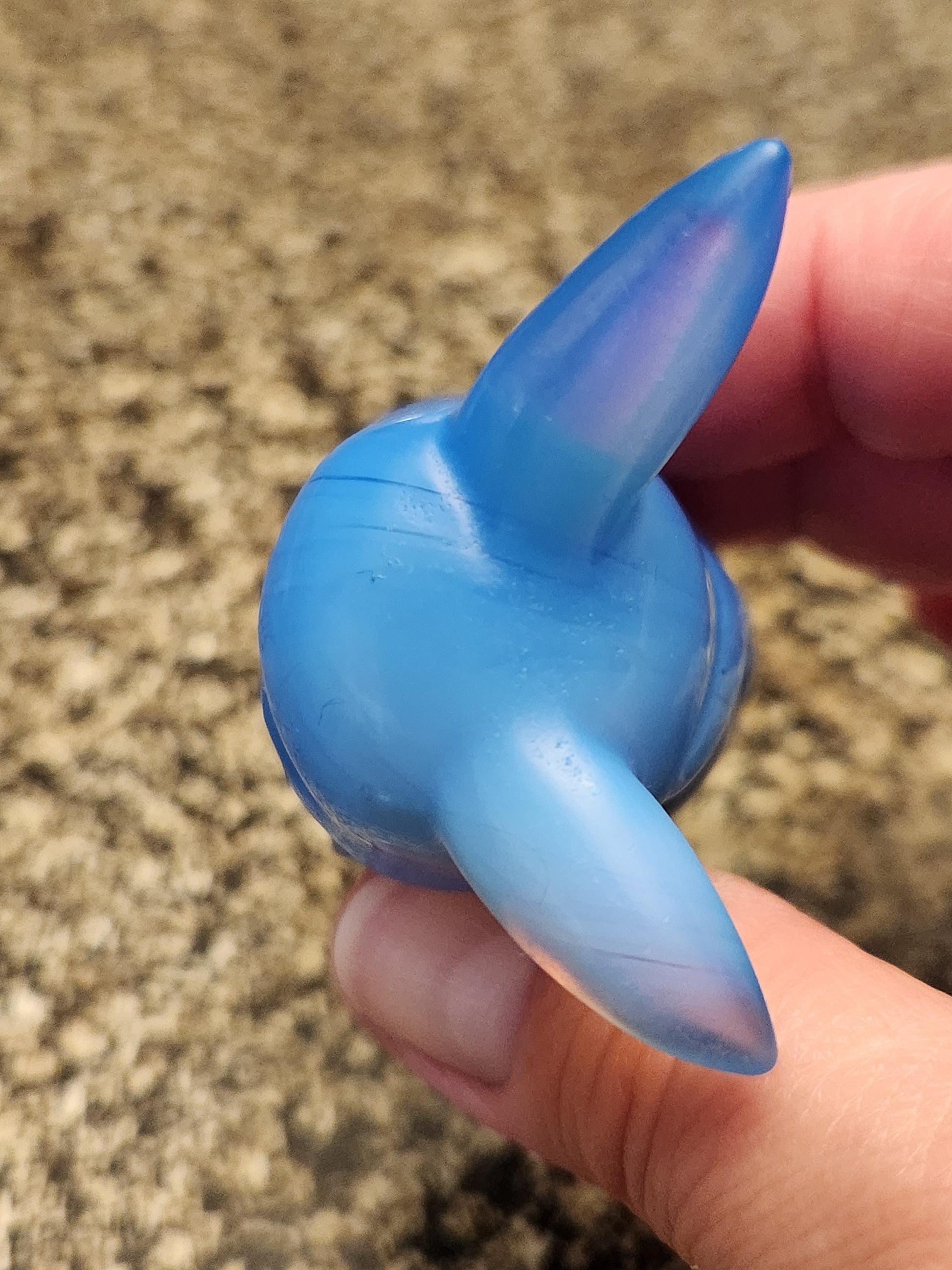 Super Cute Blue Opalite Pikachu with High Polish Pokemon