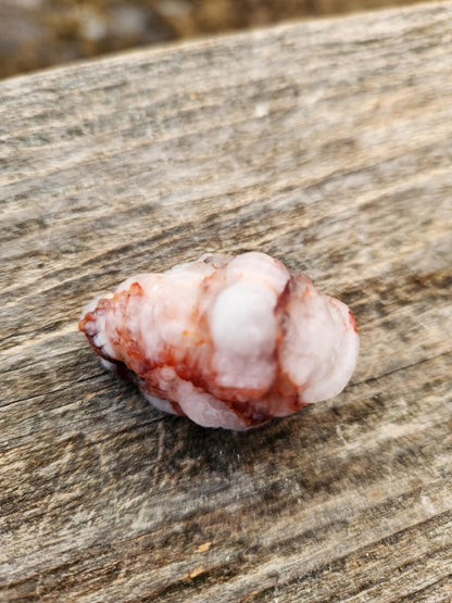 Pocket Sized Fire Quartz Crystal Money Toad All Natural, Extra Small