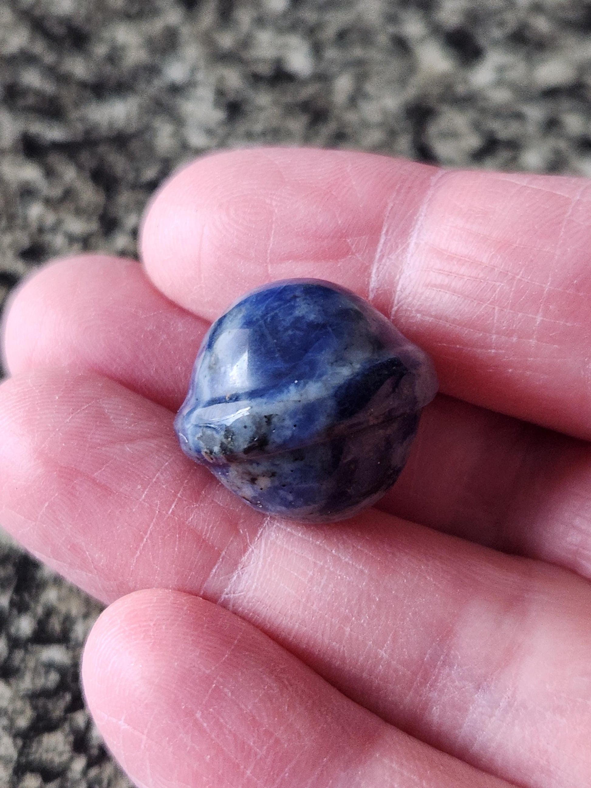Unique Mini UFO Planet Figure Crystals, Tiger Eye Or Sodalite, One