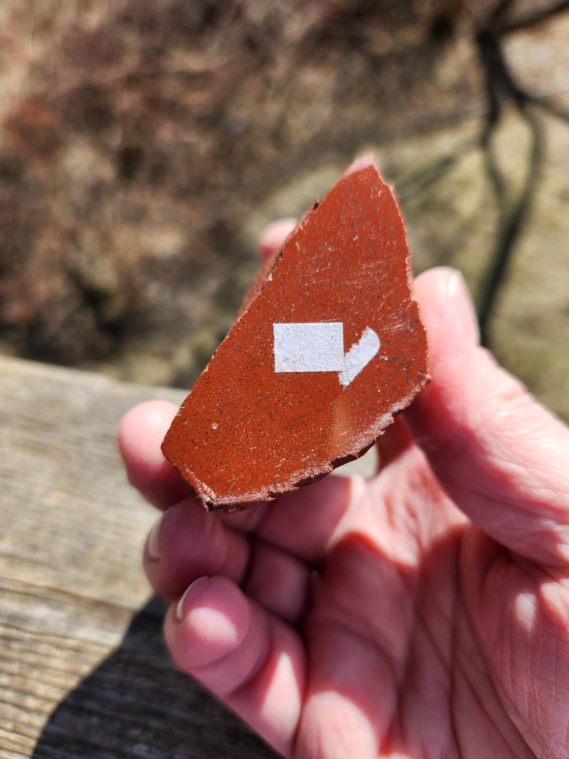 AAA Red Jasper Point: Top Polished Crystal, Root Chakra Stone