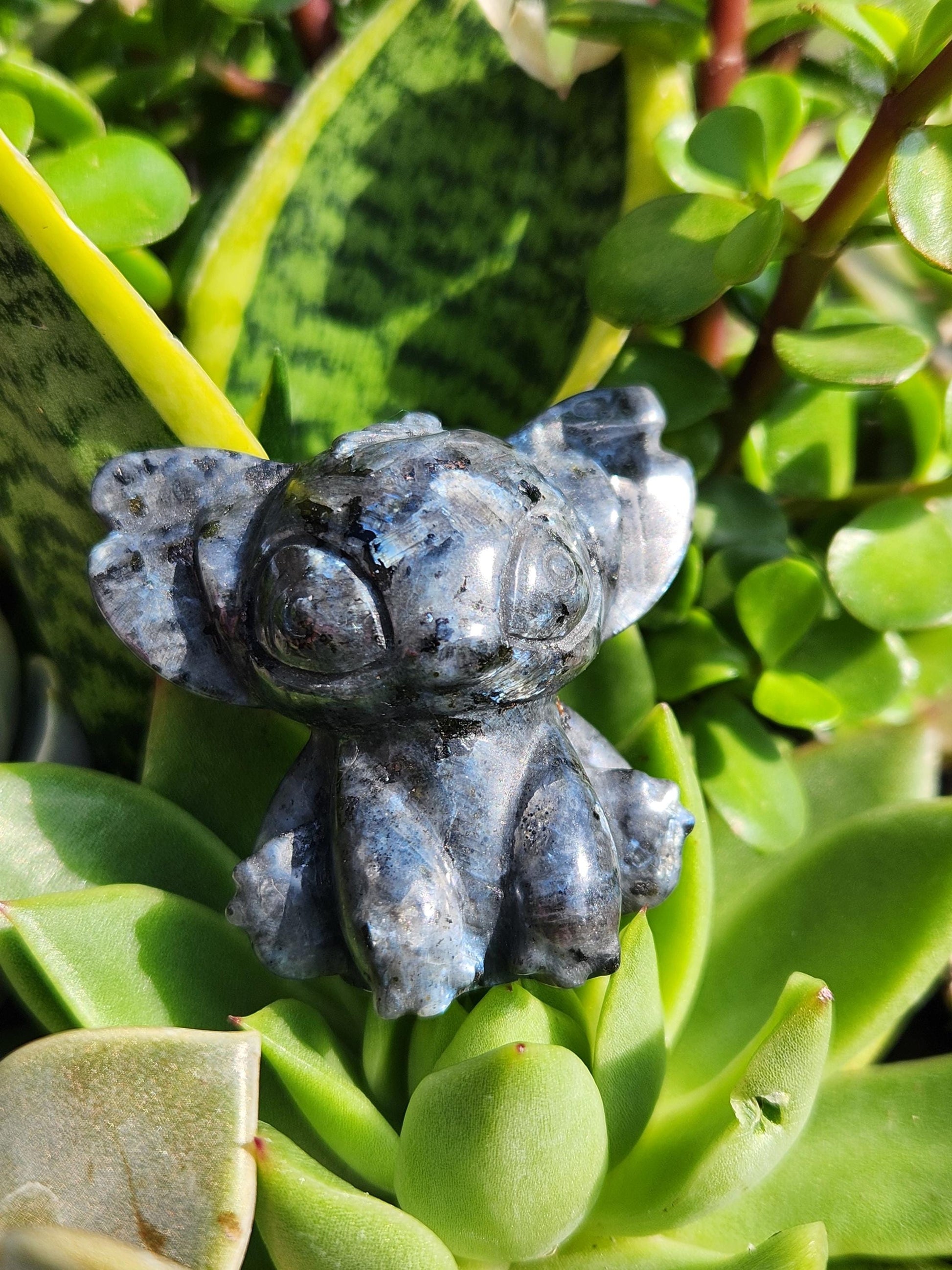 Unique Rare Larvikite Stitch, Lilo and Stitch, 626, Disney