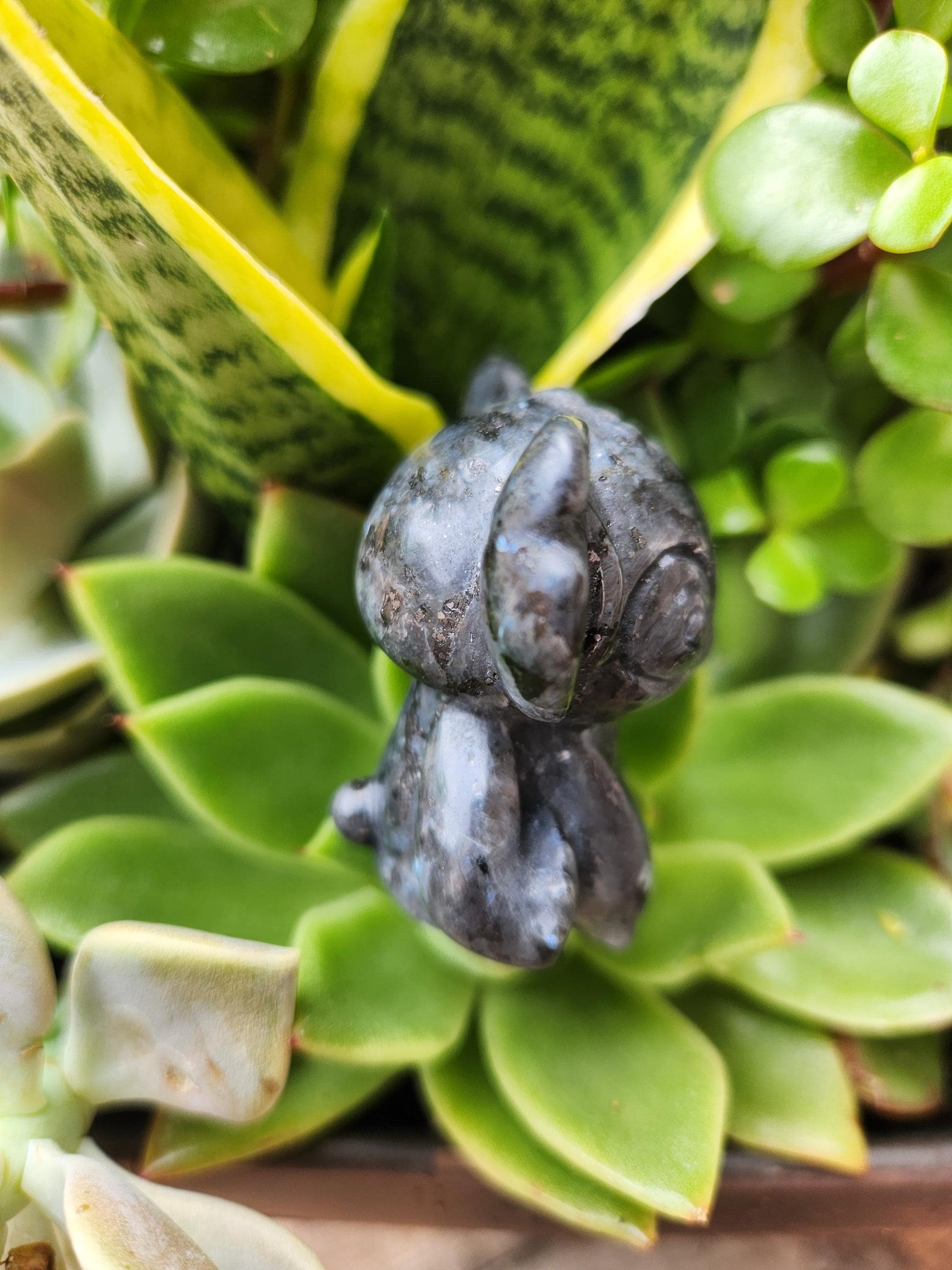 Unique Rare Larvikite Stitch, Lilo and Stitch, 626, Disney