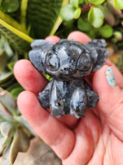 Unique Rare Larvikite Stitch, Lilo and Stitch, 626, Disney