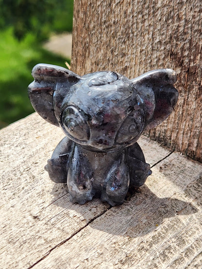 Unique Rare Larvikite Stitch, Lilo and Stitch, 626, Disney