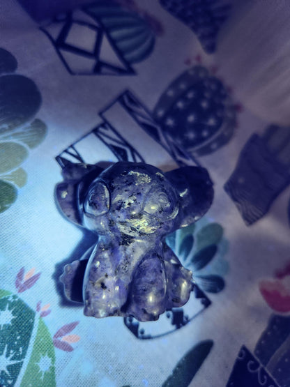 Unique Rare Larvikite Stitch, Lilo and Stitch, 626, Disney