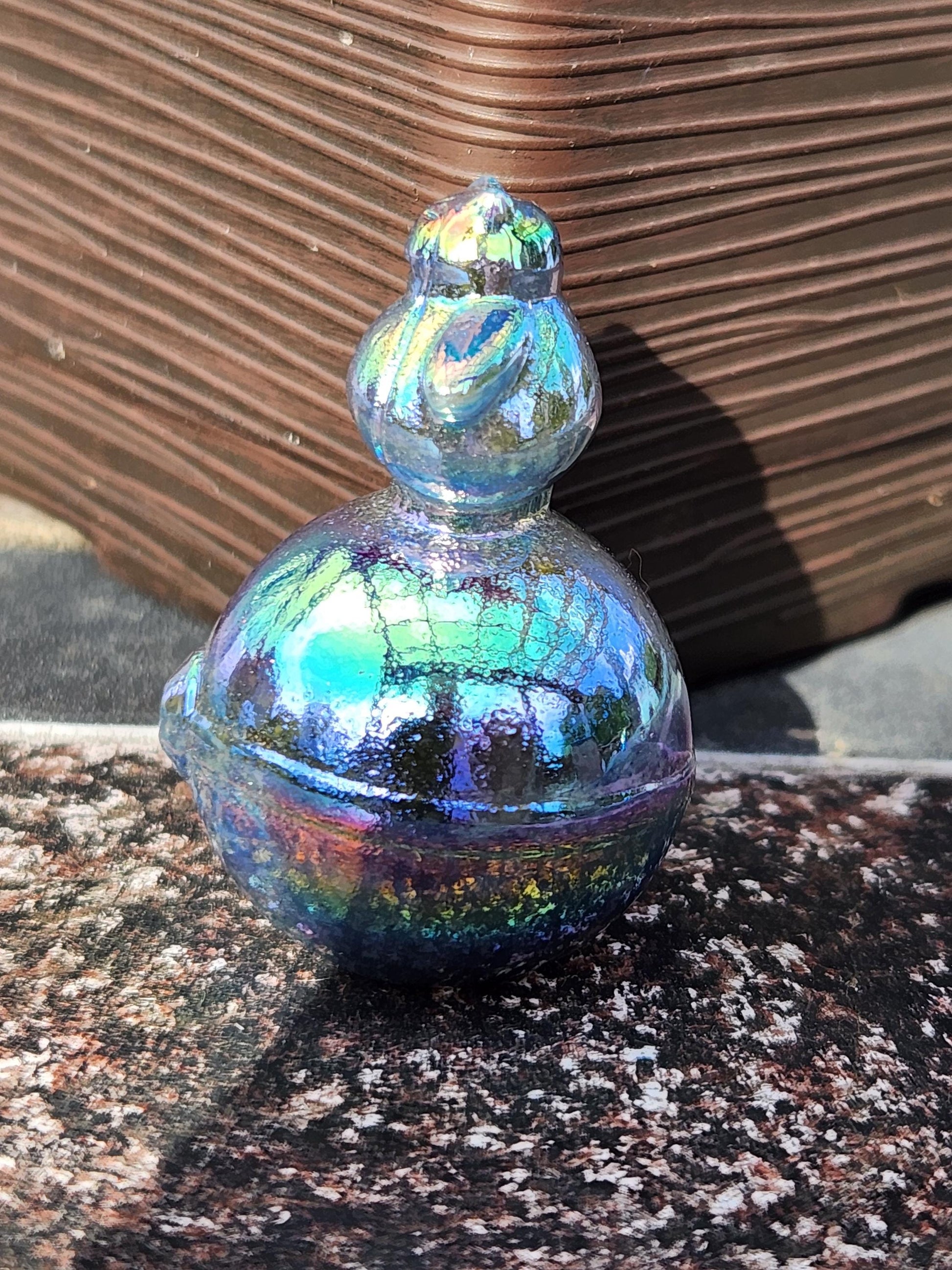 Super Cute Aura Snorlax On Poke Ball Natural Stone Crystal, Pokémon, Gift