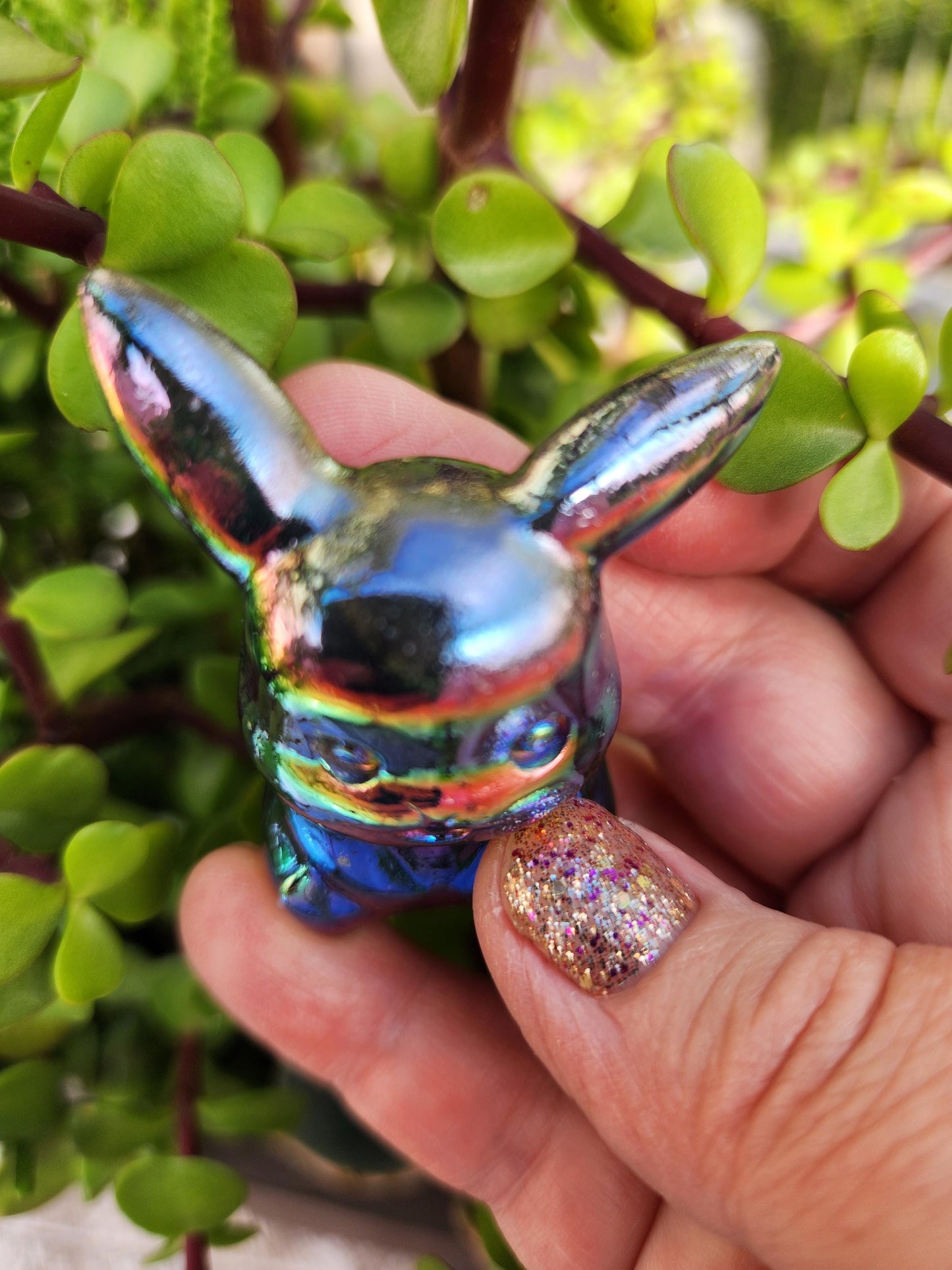 Super Cute Aura Pikachu Natural Stone Crystal, Pokémon, Gift