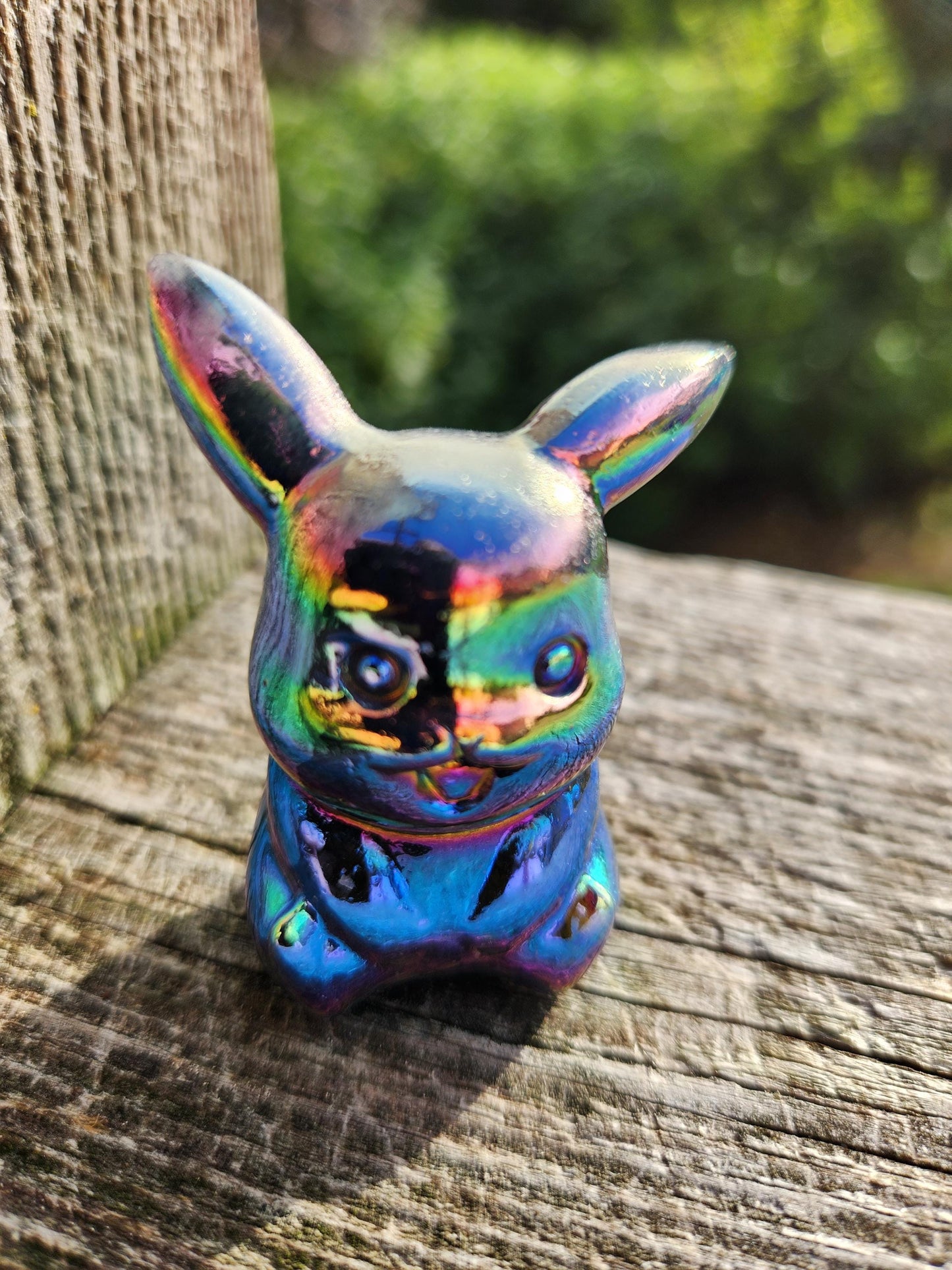 Super Cute Aura Pikachu Natural Stone Crystal, Pokémon, Gift