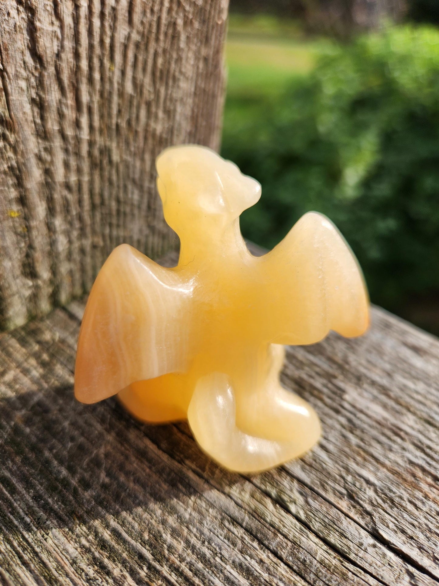 Super Cute Yellow Calcite Charizard, Pokemon, Dragon