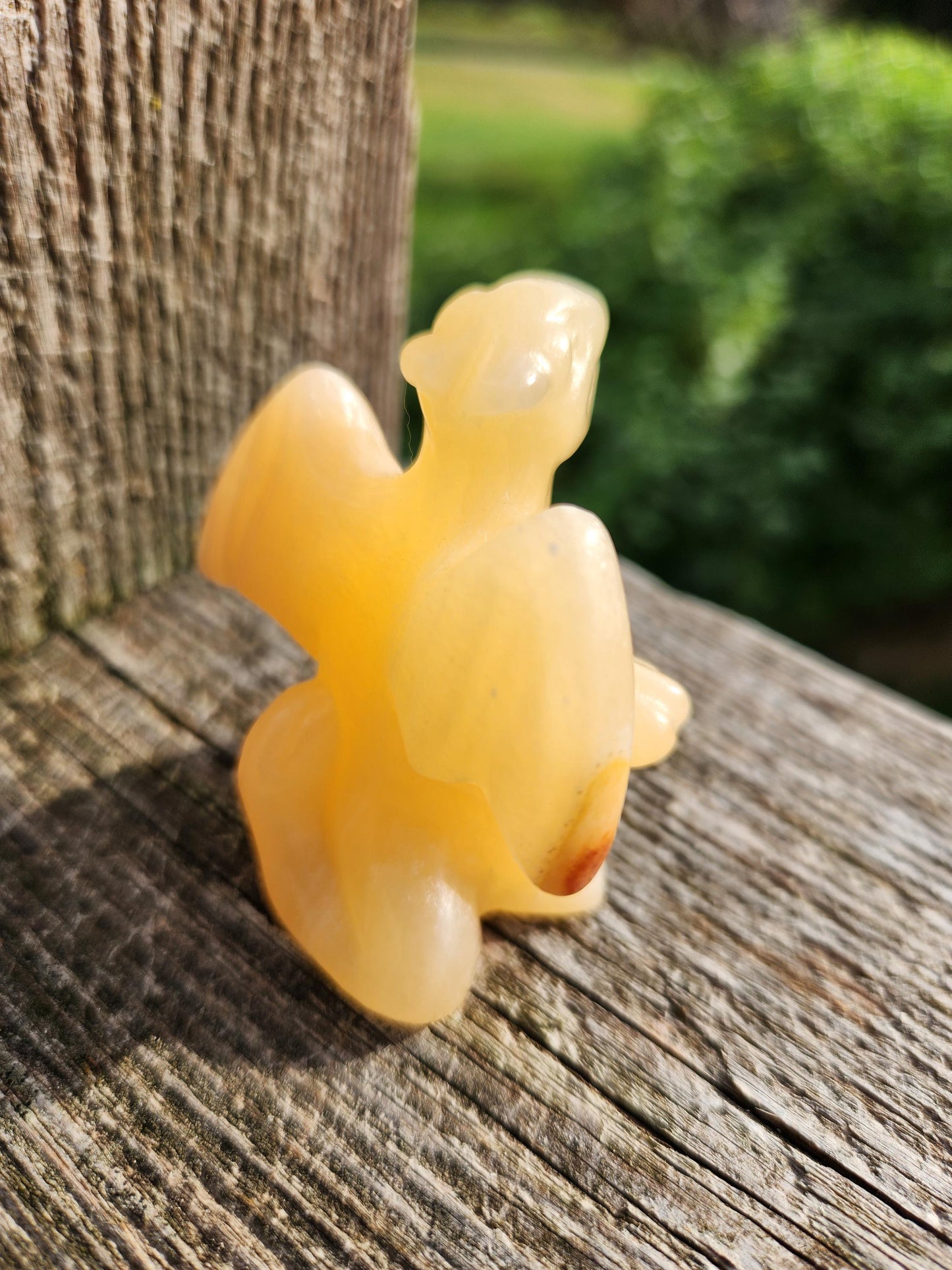 Super Cute Yellow Calcite Charizard, Pokemon, Dragon