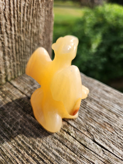 Super Cute Yellow Calcite Charizard, Pokemon, Dragon