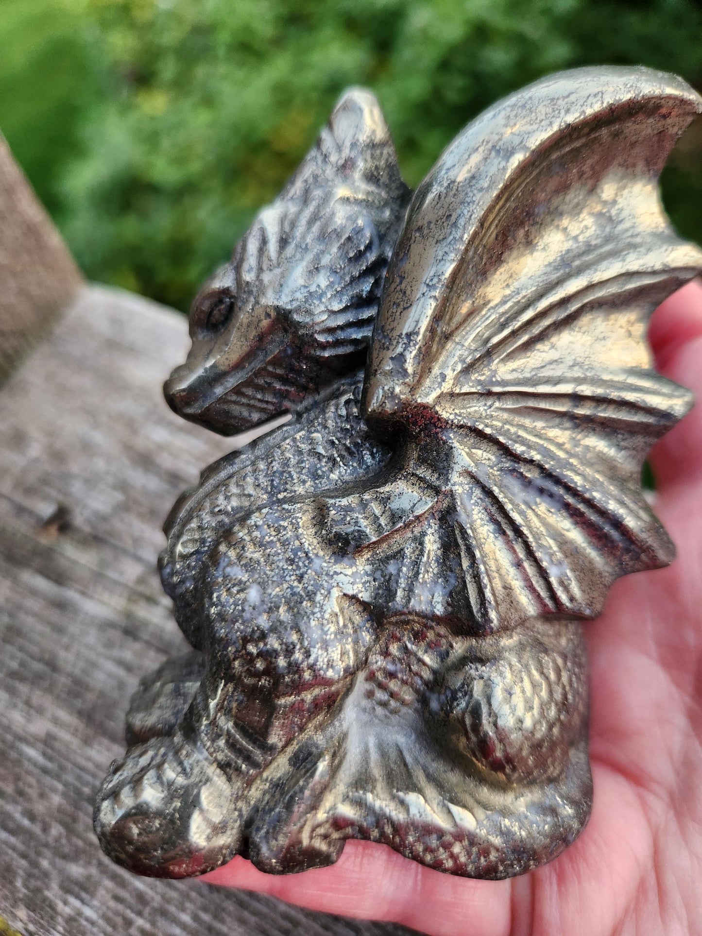 Pyrite Crystal Dragon, DnD