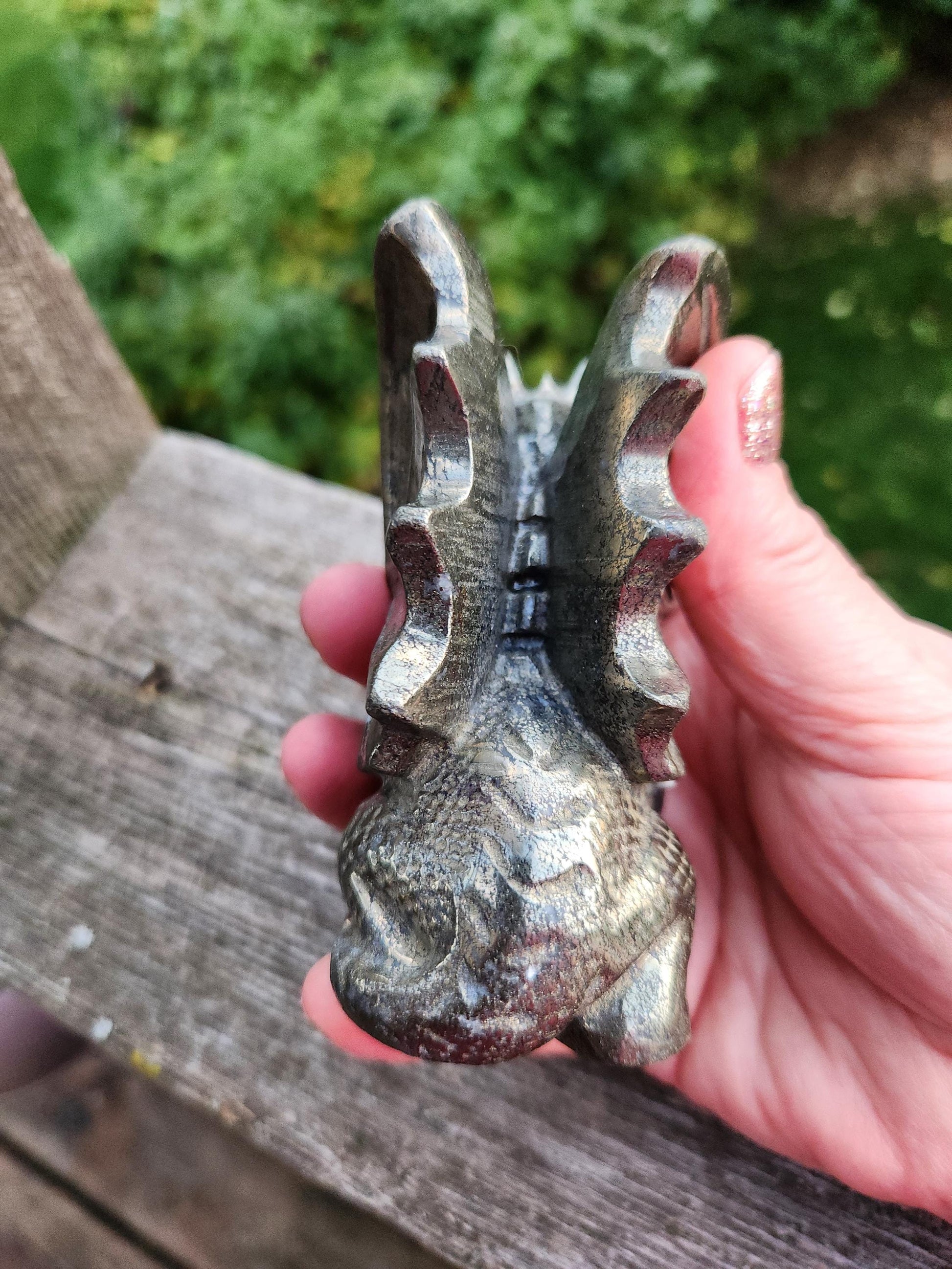 Pyrite Crystal Dragon, DnD