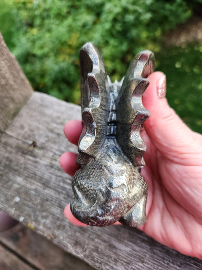 Pyrite Crystal Dragon, DnD
