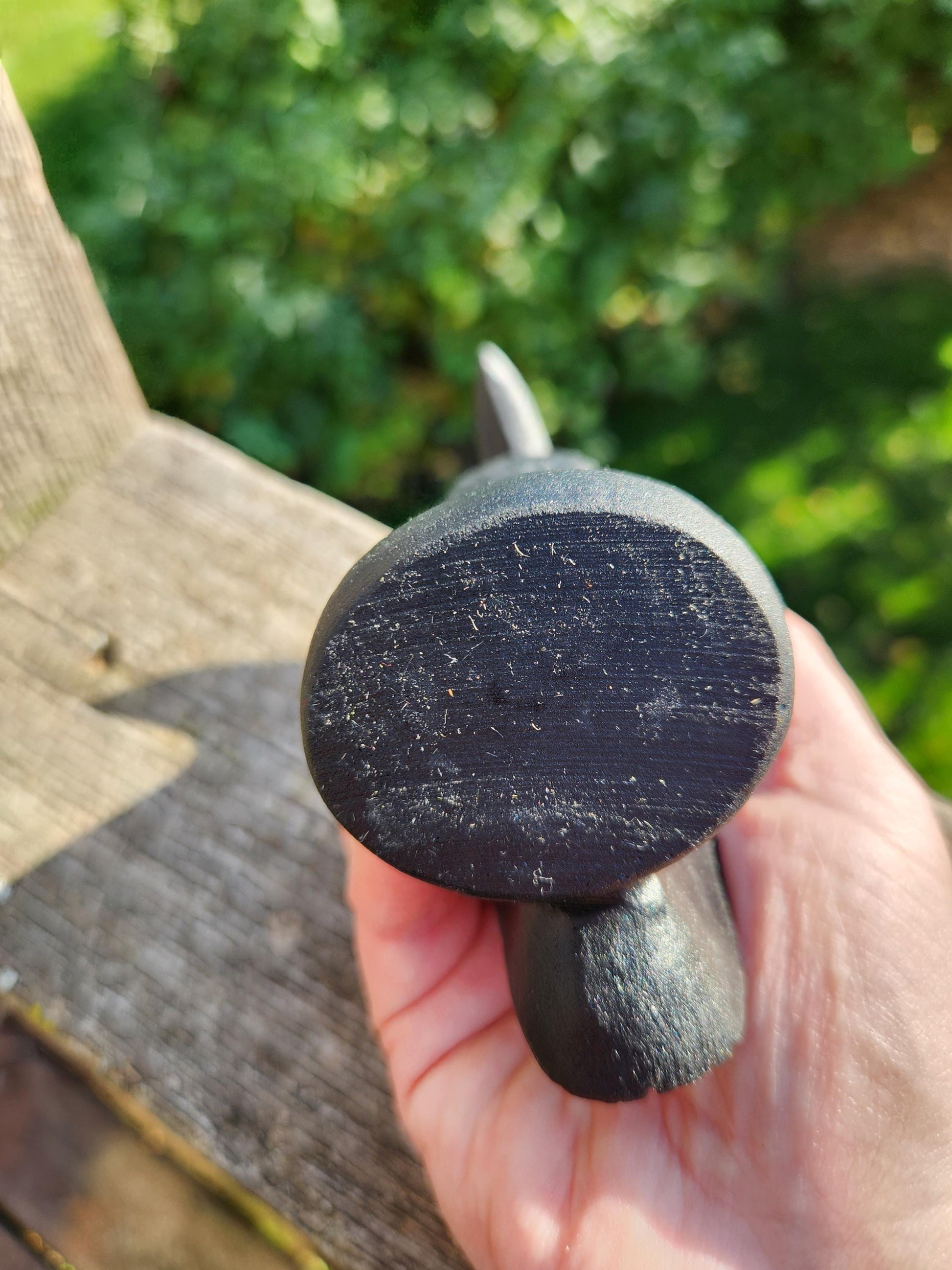 Carved Black Obsidian Raven: Natural Crystal, Crow, Large