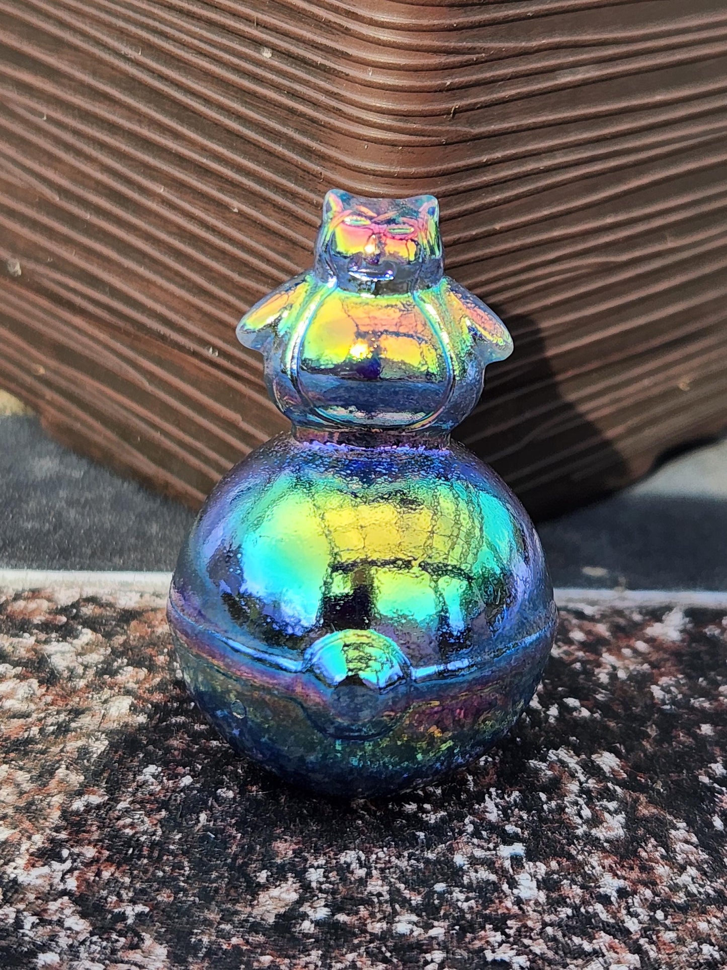 Super Cute Aura Snorlax On Poke Ball Natural Stone Crystal, Pokémon, Gift