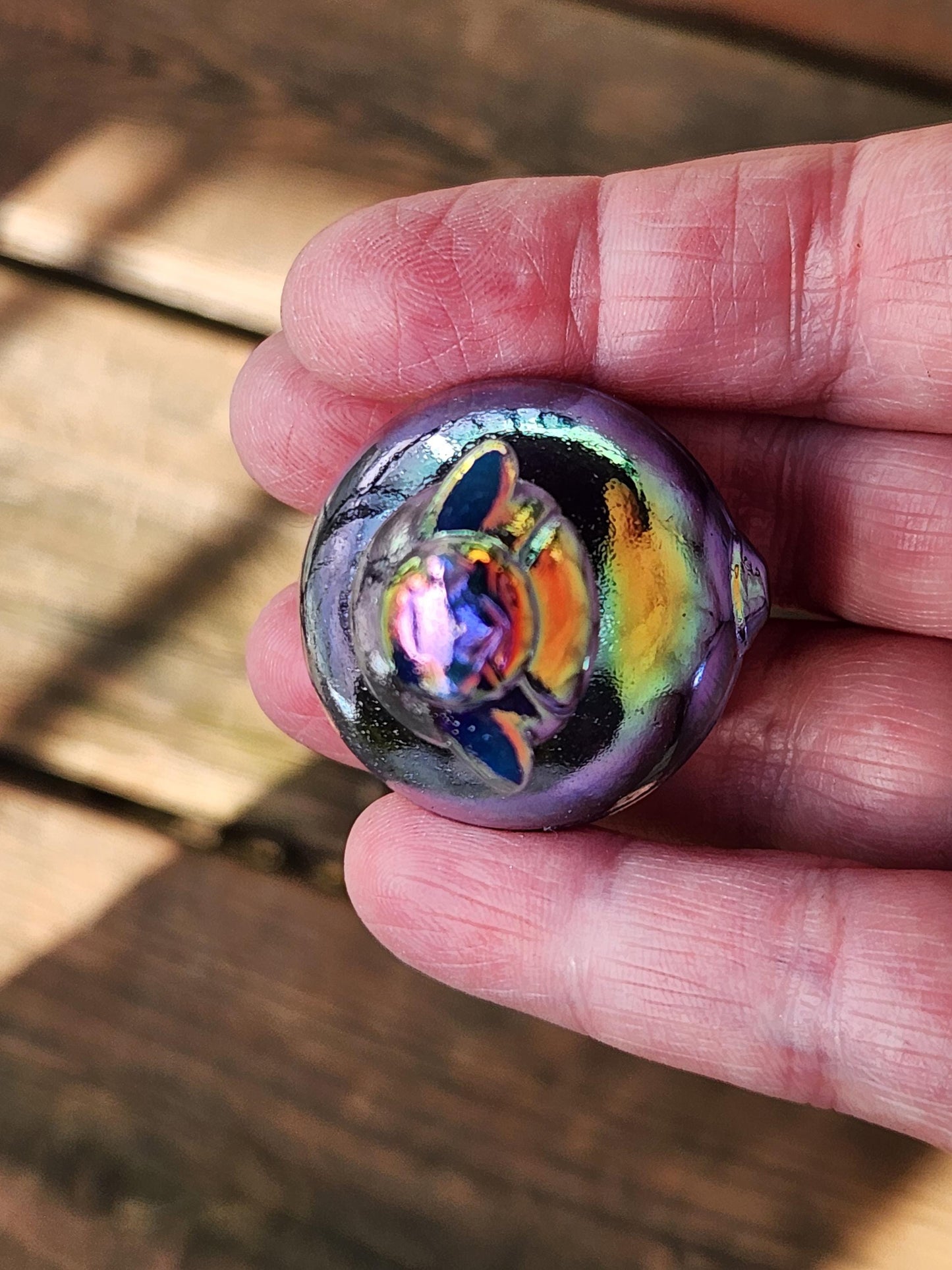 Super Cute Aura Snorlax On Poke Ball Natural Stone Crystal, Pokémon, Gift