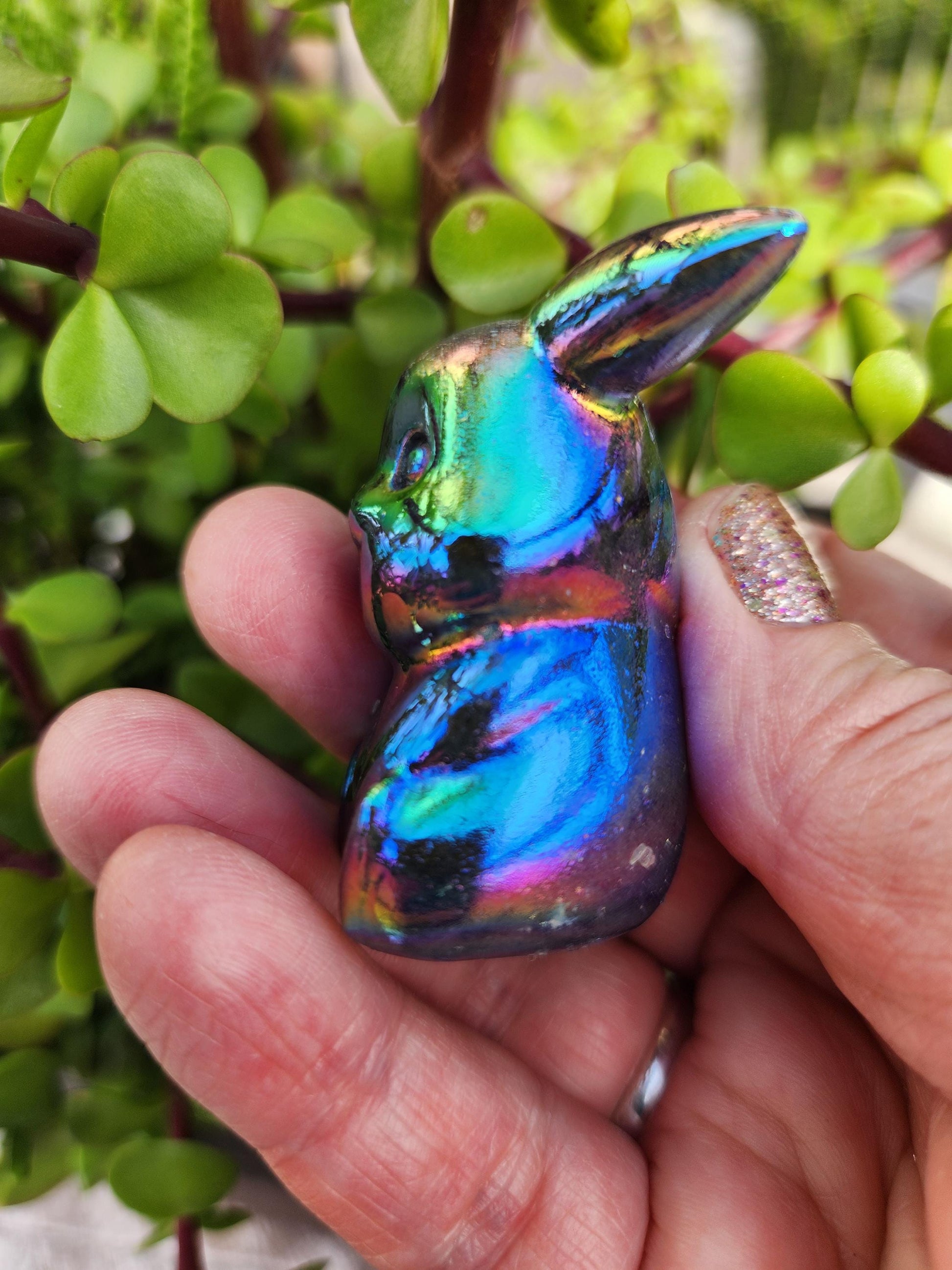 Super Cute Aura Pikachu Natural Stone Crystal, Pokémon, Gift