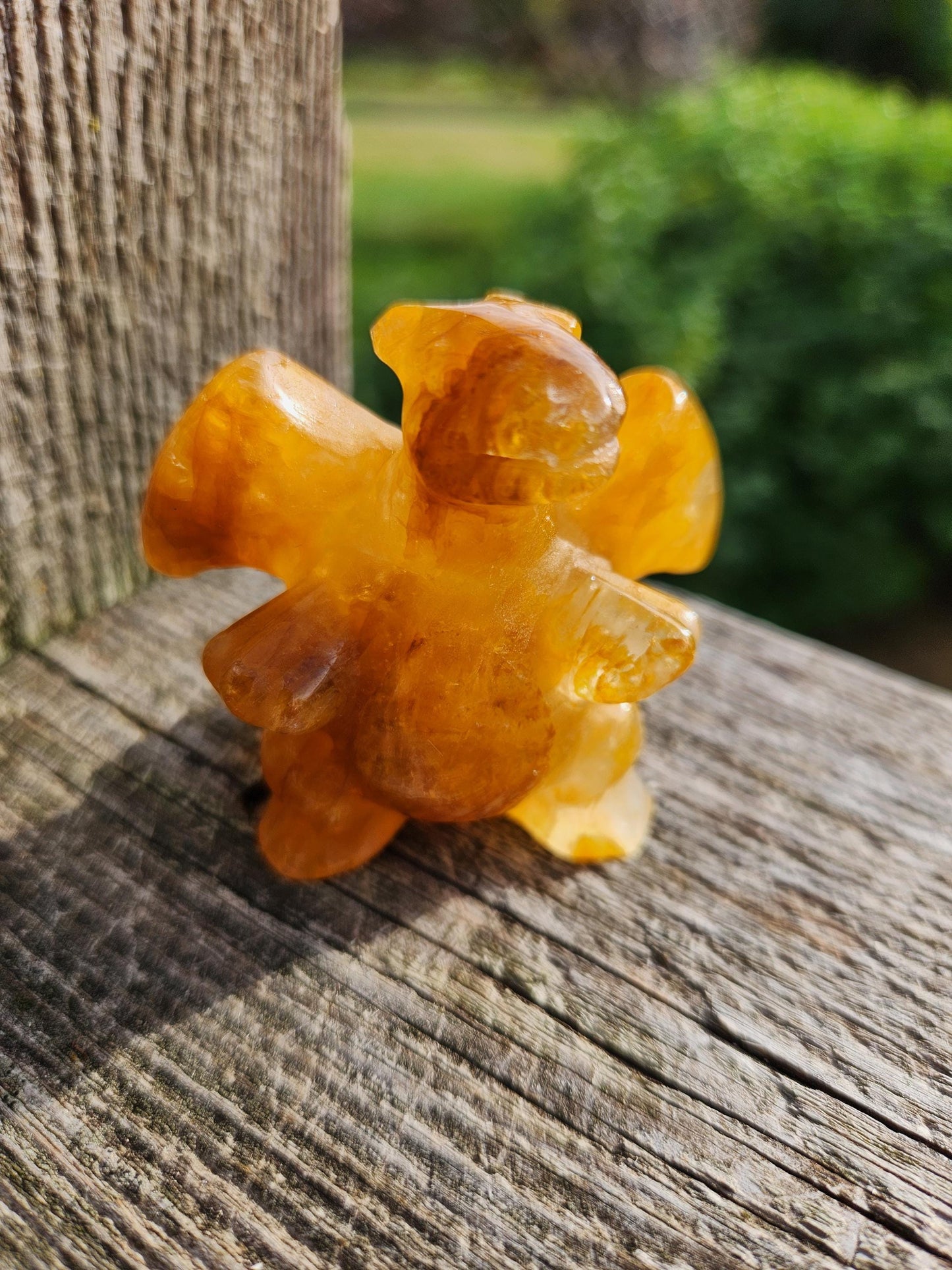 Super Cute Golden Healer Quartz Charizard, Pokemon, Dragon