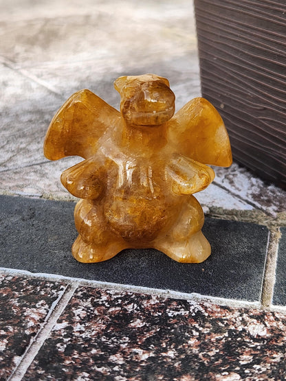 Super Cute Golden Healer Quartz Charizard, Pokemon, Dragon