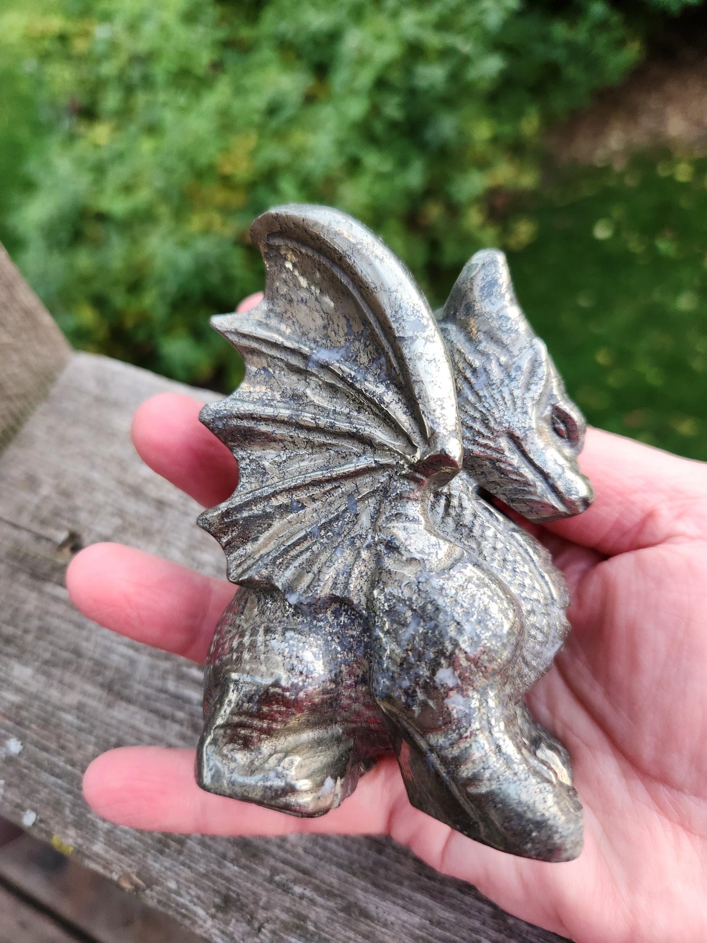 Pyrite Crystal Dragon, DnD