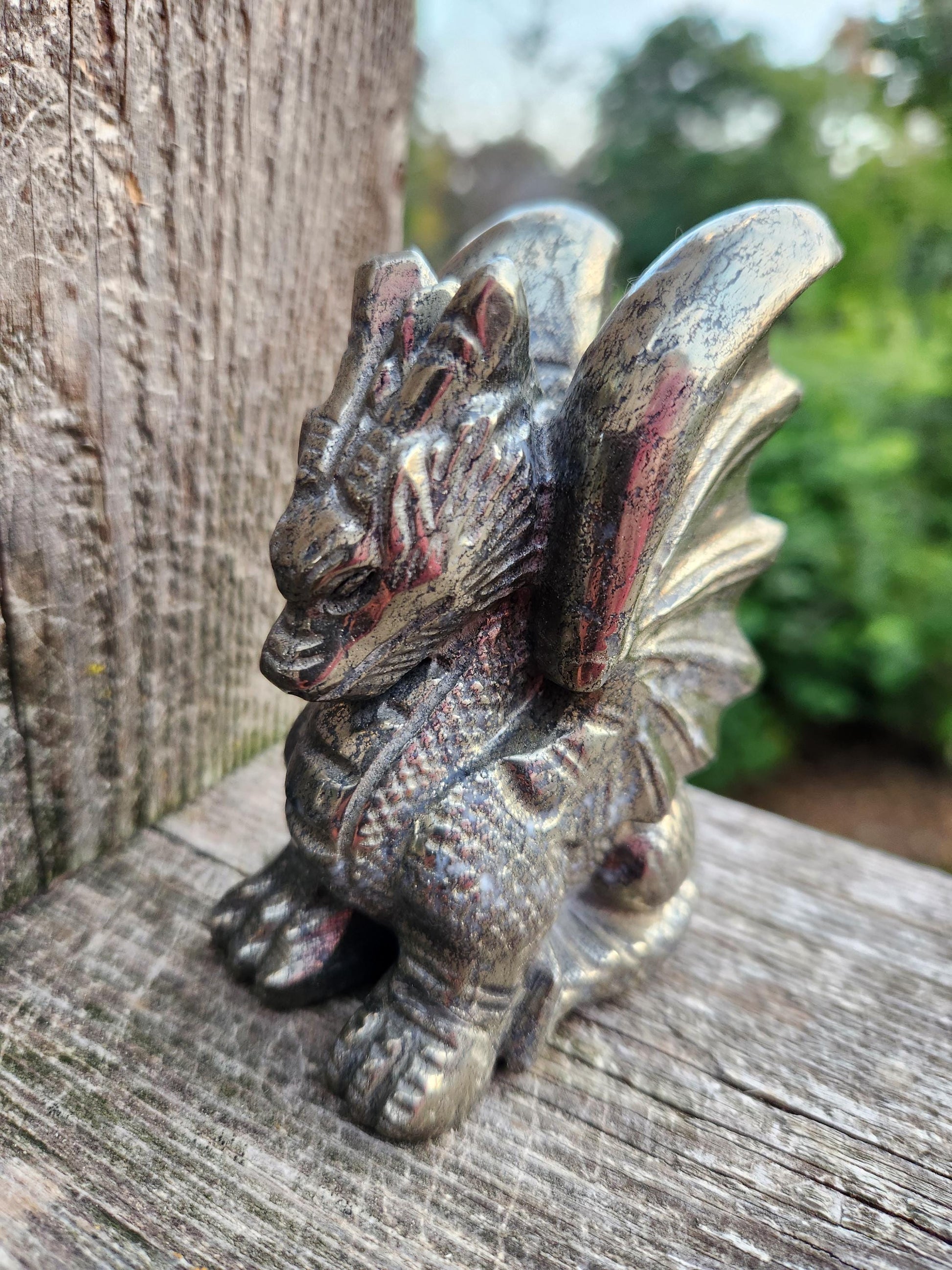 Pyrite Crystal Dragon, DnD