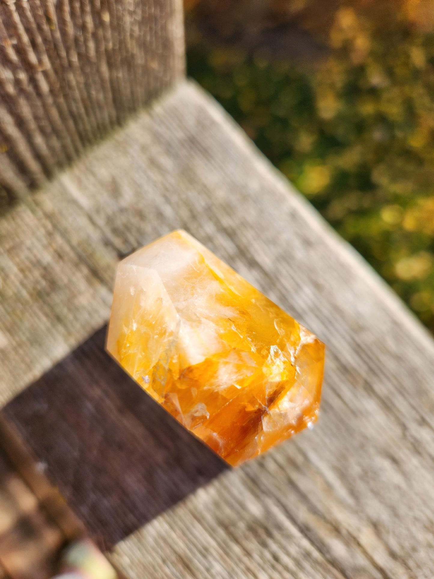 AAA Golden Healer Crystal Tower Point - Brazil Origin