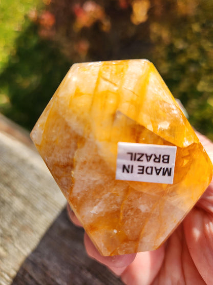 AAA Golden Healer Crystal Tower Point - Brazil Origin