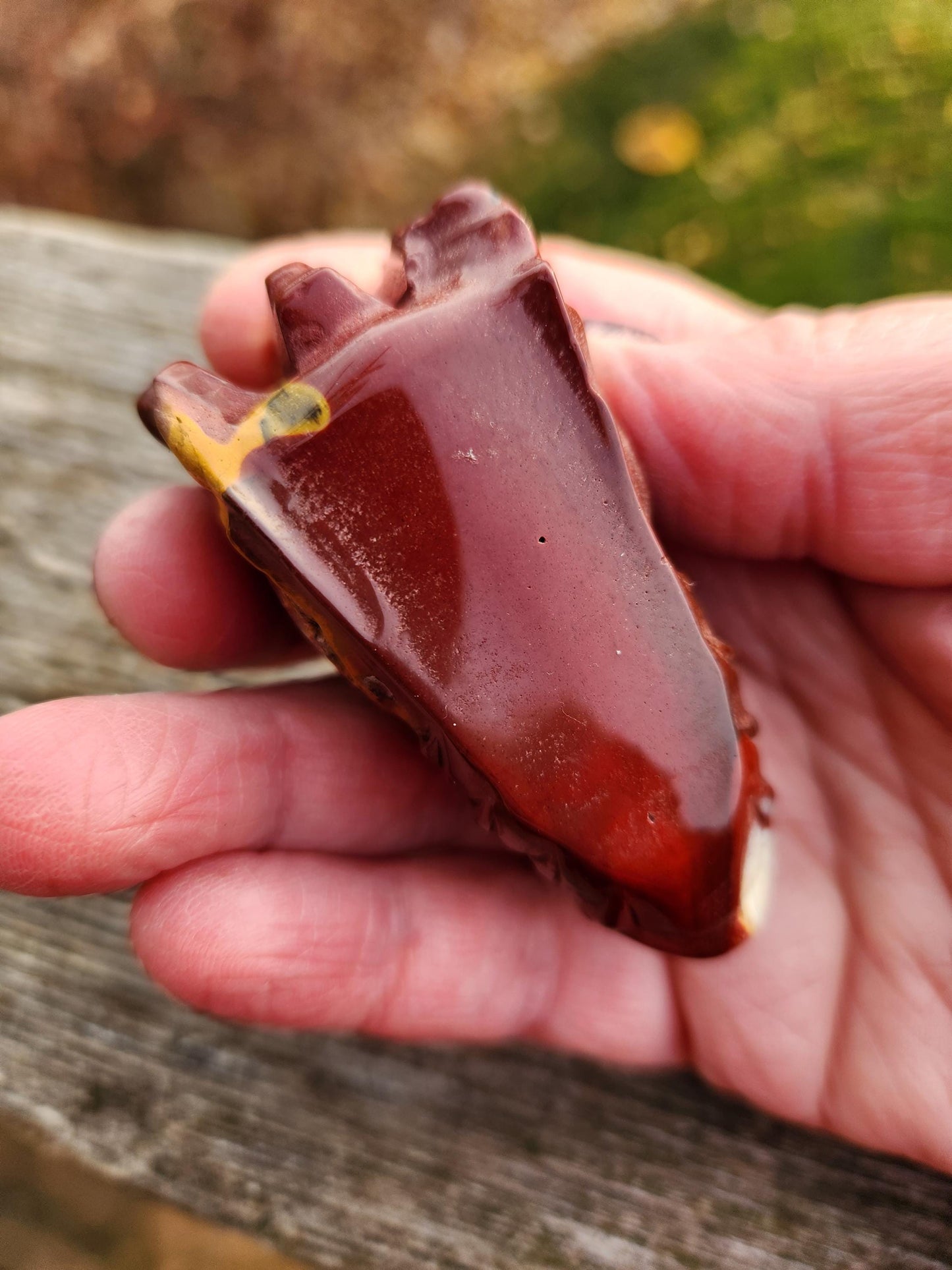 Polished Mookaite Jasper Crystal Dragon Head Small