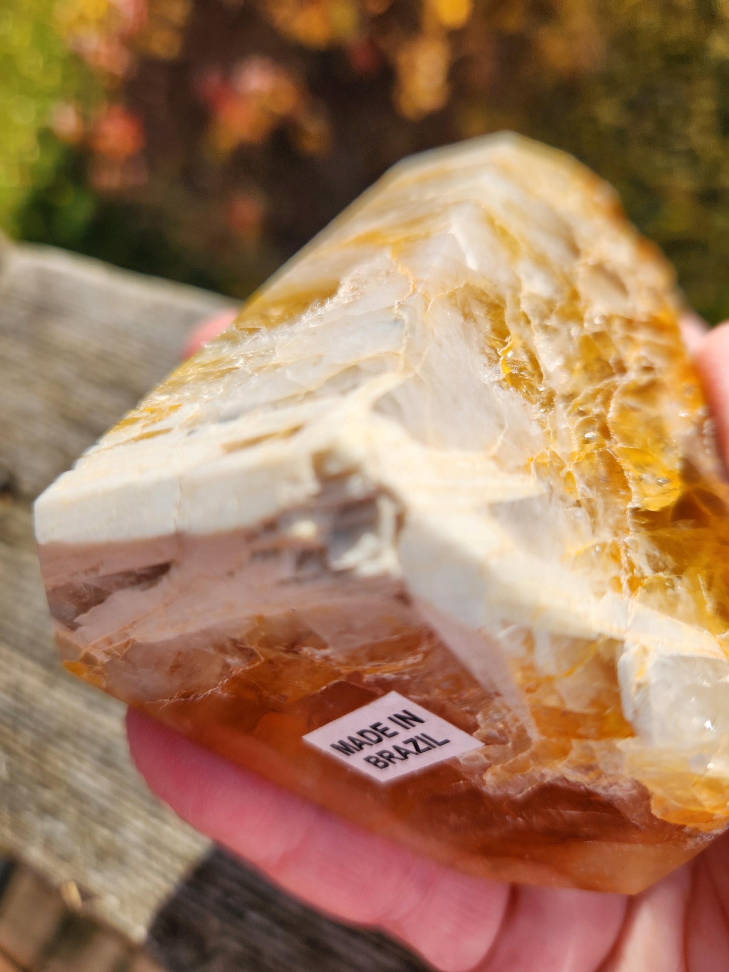 AAA Golden Healer Crystal Tower Point - Brazil Origin