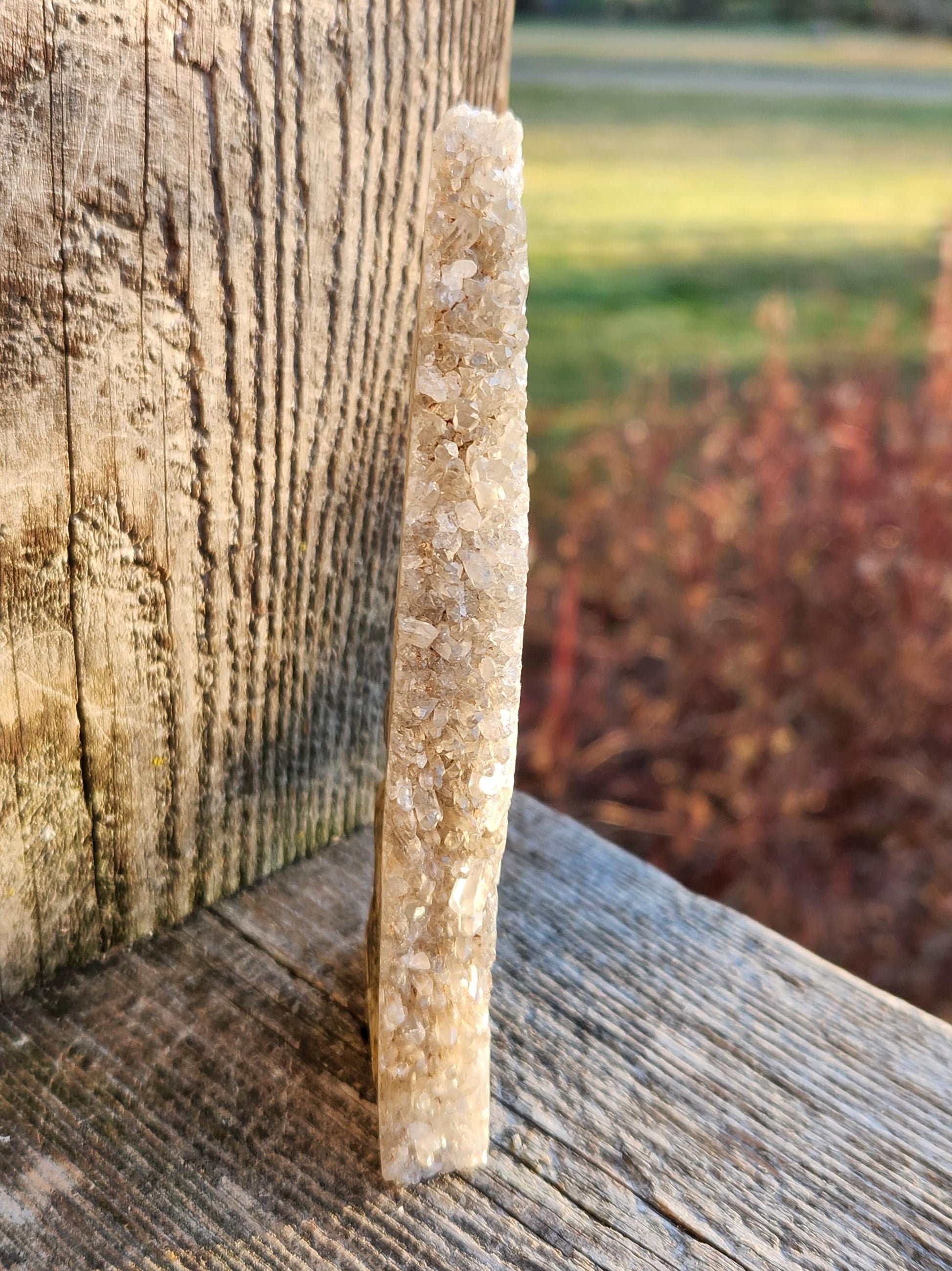 Super Unique Clear Quartz Points 0n Matrix Angel Or Fairy Carving Natural Stone Crystal